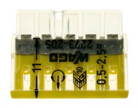 Wago Terminal Strip - 5-terminal Strip 0,5-2,5mm , 1 Pc