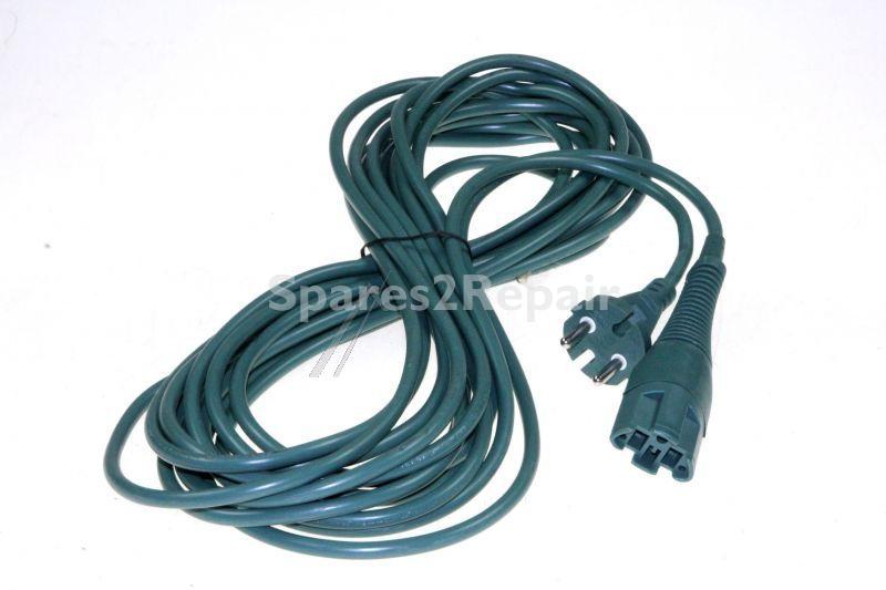 Mister Vac Mains Power Lead - Power Cord 10m Vorwerk Kobold Vk 130, 131 -