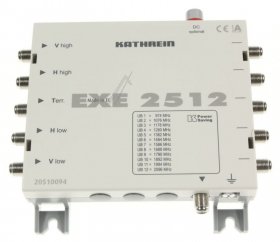 Kathrein Multi Switch - Exe 2512 Einkabel-multischalter 5 Auf 1x12 Durchgang 5-862 Und 4x950