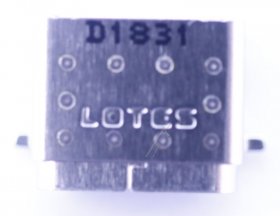 Samsung Usb socket - 3722-004224 Jack-usb tp 24p-2c c-alloy 11 2x7 9x3 86