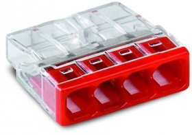 Wago Terminal Strip - Wago Standard Terminal Block 25 Pcs Vpe FÜr 4-conductors 0,5-2,5mm²