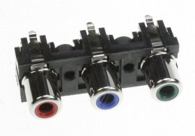 Samsung Jack Socket - 3722-002703 Jack-pin 3p ni grn-blu-red straight