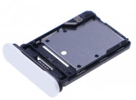 Sony Sim card Holder - A5045826a Cap Tray Assembly Ds W (xq-ct62 Xq-ct72) (for White Dual Sim Model)