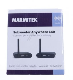 Marmitek Audio/video Signal Transmitter - Subwoofer Anywhere 640 Wireless Audio Transmitter Und Receiver Fur Subwoofer