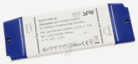 Self Led-driver - 12v-75w Led-driver, Cv, 6,25a, Dimmable