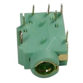 Samsung Headphone Jack - 3722-002844 Jack-phone:1-7p ni laurel-green angle