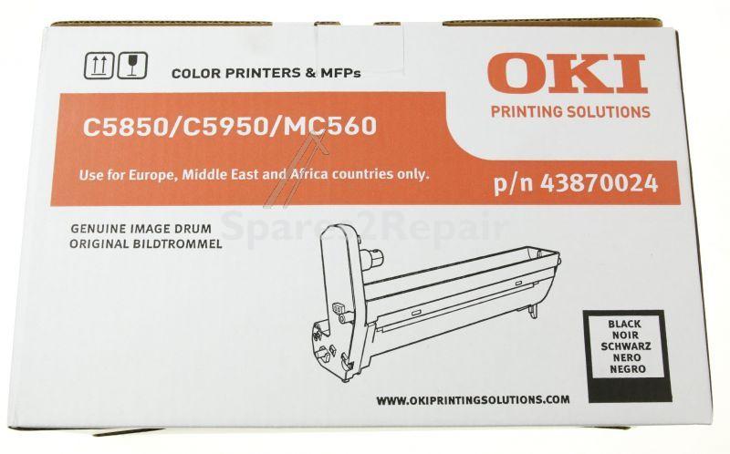 Oki Drum Assembly - 43870024 Drum Unit Black 20k