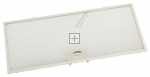Hisense Gorenje Metal Grease Trap - 407748 Grease Metal Filter 412 8x169x8 Mm