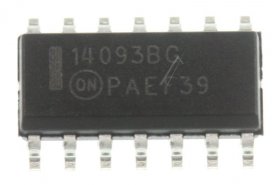 On Semiconductor Ic - 14093bg Ic Cmos 4093 Smd Soic-14