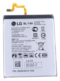 Lg Phone Battery Packs - Bl-t49 Eac64783101 Rechargeable Battery Lithium Polymer