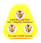 Killstat Earthing Component - Eu Earth Bonding Plug With 3 X 10mm Studs
