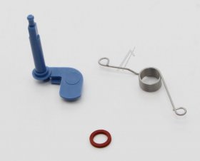 Fixings And Brackets - C00210631 C00210631 Detergent Lid Catch & Spring [Whirlpool Indesit]