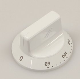 Control Knobs - 140133062038 Knob Thermostat White 0-275°c [Electrolux Aeg]