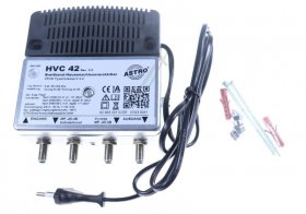 Astro Indoor Amplifier - Hvc 42 Breitbandverstarker Mit 65 Mhz Ruckweg, Vorweg Bis 1006 Mhz, Verstarkung Vorweg 40 Db, Ausgangspegel Vorweg 103 Dbµv, In