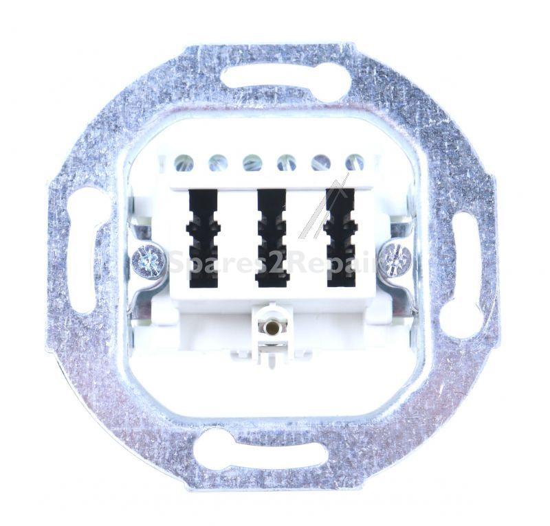 Rutenbeck Tae In-wall Connector Phone Ou - Tae Dose 3x6 Nfn Unterputz 0 Rw
