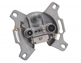 Triax Aerial Outlet Sockets - Gad269 Lte 3 Way Aerial Outlet Socket For Sat-tv-r