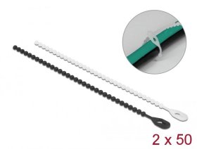 Delock Cable Ties - Blitzbinder Wiederverwendbar L 120 X B 3,6 Mm 100 Stuck