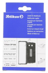 Pelikan Hardcop Colour Cartridge - 500967 Fb-pelikan Citizen Dp600 Black-red