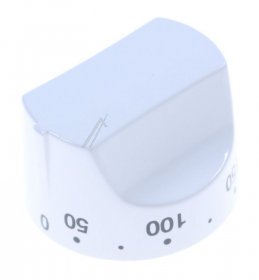 Control Knobs - 8072100012 Knob Thermostat White 0-300 [Electrolux Aeg]