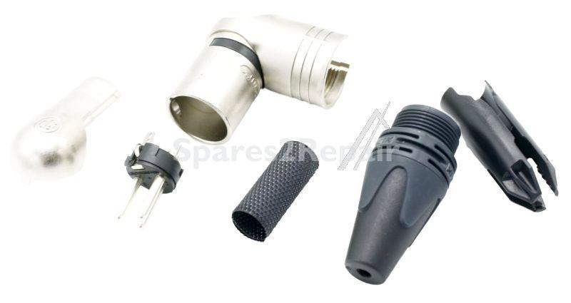 Neutrik Xlr Plug - Nc-3mrx 0348300 3pin Xlr Plug