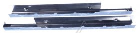 Last - 11054626 Strip Profile Bar Set Left And Right Graphite Grey [Bosch Siemens]