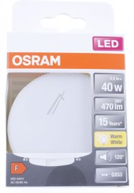 Osram Gx5,3 Led-emitter - Led Star Gx53 40 100 ° 4 9 W-2700 K Gx53 220 240v - LSGX5340120 4,9