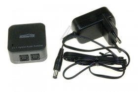 Marmitek Optical Fibre Connectors - Connect Ts21 2 In 1 Optical Audio Switcher (eu Plug) Toslink Audio