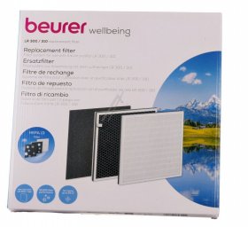 Beurer Air Vent - 69302 Kombifilter (hepa Filter Klasse H13 + Aktivkohle) Fur Lr 300 & Lr310