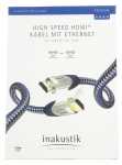 Inakustik Hdmi Highspeed Ethernet Plug-plug - Premium-ii 0042302 High Speed Hdmi Cable With Ethernet 2 0m