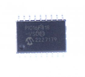 Microchip Processor-ic - Pic16f818-i-so 8bit Flash Mcu smd 16f818 soic18 Typ:pic16f818-i-so
