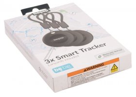 Beeep Communicator - 80564 Beeep Betag Android Tracker Black & Keychain Black - 3 Pack
