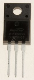 Magnachip Transistors - Mdf10n65bth Transistor To-220f -rohs-conform