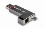 Verbatim Mobile Memory For Computer - Dual Quickstick Usb-a-usb-c 3 2 Gen1 128gb - 32040