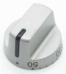 Control Knobs - 9070576 Knob Es 7039 00 Silver [Amica]