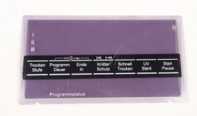 Jinhuan Housing Part - 104130070015 R90 Control Panel Transparent Cover