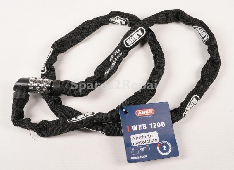 Abus Accessories - 56342 Bicycle & E-scooter Lock 1200-110 Web Bk