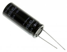 Rubycon 450v Radial Electrolytic 105 D - 82uf-450v 450qxw82mefc14 5x35 Electrolytic Capacitor Radial 105° 14 5x35mm -rohs-