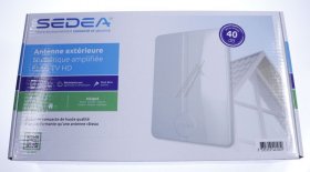Dvbt-antennas Outside - Flag Tv Hd Antenne Tnt ExtÉrieure AmplifiÉe 5g-lte700