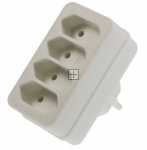 Brennenstuhl Connection Block - Adaptor Plug Euro 4