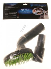 Wessel Werk Vacuum Cleaner Nozzle - 20001020 Vacuum Cleaner Pet Hair Tool Set, Black, Ø 32 Mm