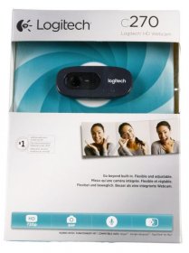 Logitech Webcam - C270 Webcam, 720p