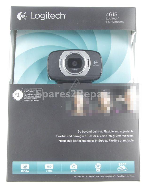Logitech Webcam - C615 Webcam, 1080p
