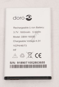 Doro Phone Battery Packs - Dbw-1600b 8092 Doro Akku 701x-73xx-78xx Eco