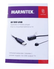 Marmitek Remote Receiver Module - Ir100usb 25008213 Ir Extender Infrared Blaster Control Devices Behind The Tv With Your Own Remote Control