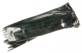 Auloc 200mm Cable Connector - Kb-200x3,5 Zip Cable Tie 200x3.5mm Black 100pcs