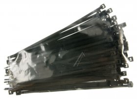 Auloc 100mm Cable Connector - Kb-100x2,5 Zip Cable Tie 100x2.5mm Black 100pcs