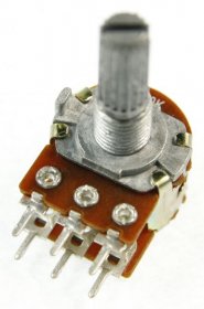 Bourns Stereo Carbon Pot Linear - 20k-0,125w Stereo Linear Potentiometer 6mm Ø