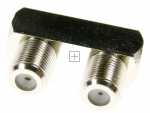 Astro F-jack/f-jack Adaptor - Fbb 180 F-coupling - F-coupling Connector 180°