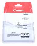 Canon Cartridge - Pgi-520bk 2932b012 Cartridge Black 2 Pack