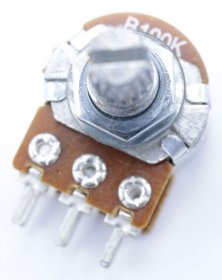 Bourns Stereo Carbon Pot Linear - 100k-0,125w Drehpoti Stereo Linear 6mm Ø